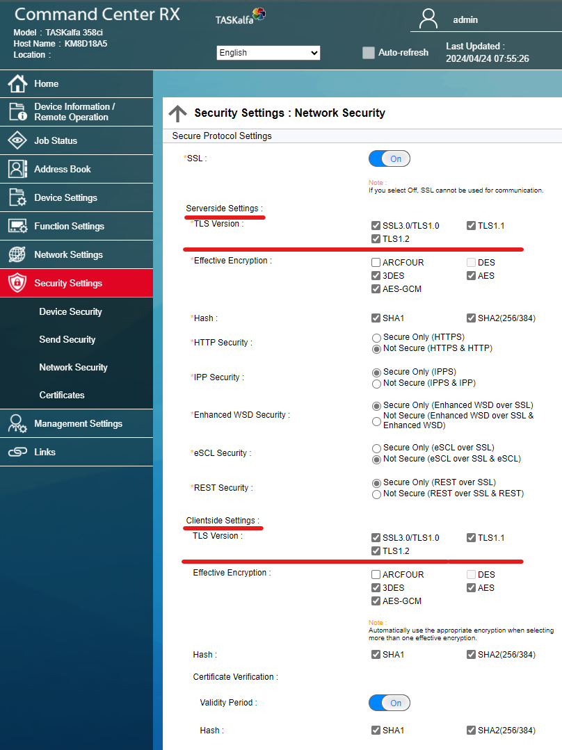 Kyocera TLS settings.png